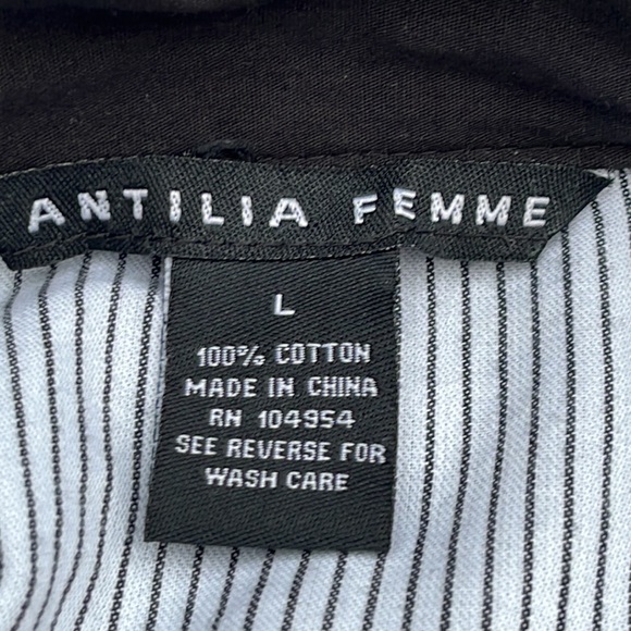 Antilia Femme boho distressed top M-L - Picture 5 of 9